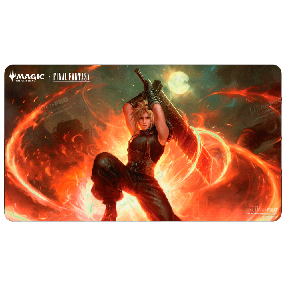 MtG Playmat: Final Fantasy - Cloud, Ex-SOLDIER (Commander
