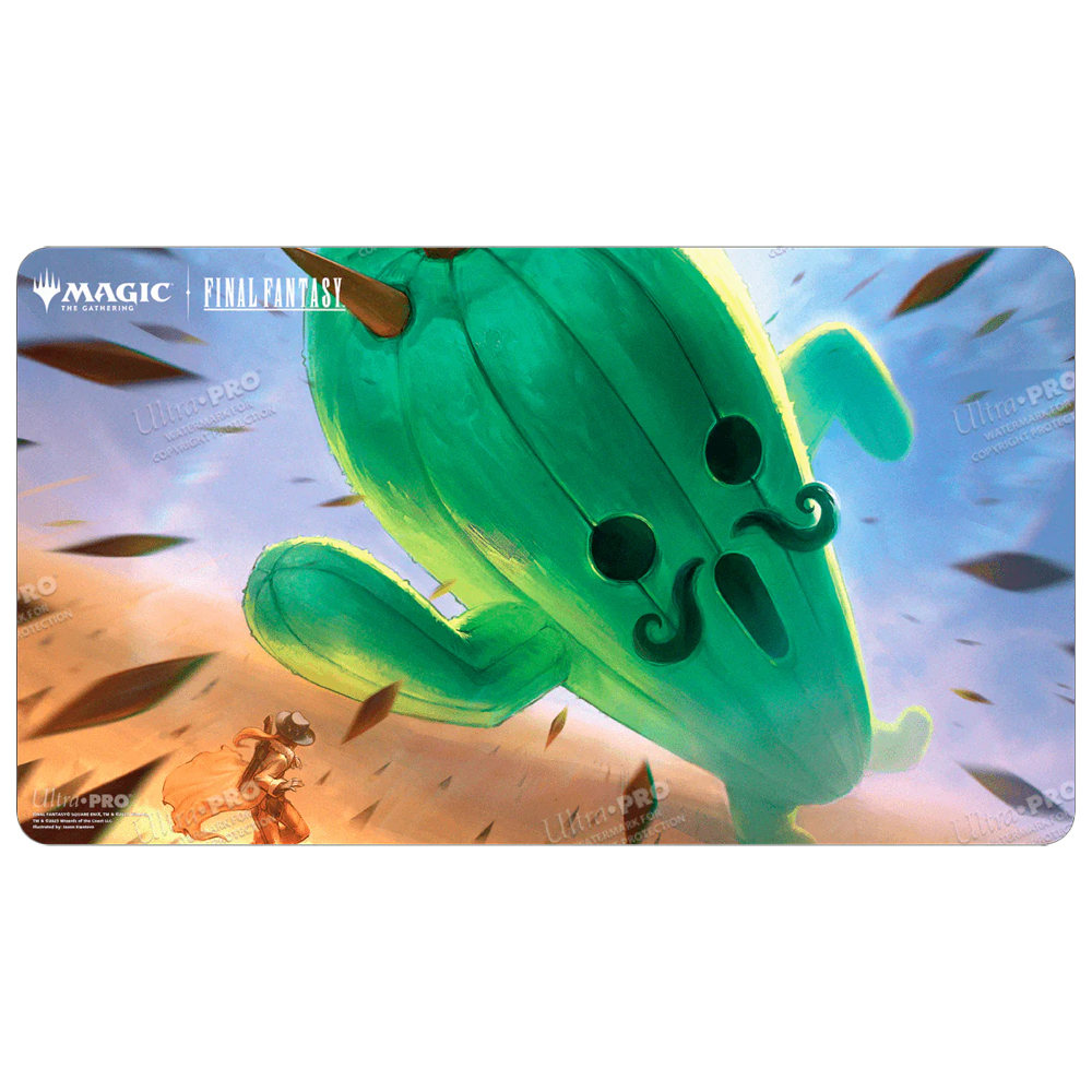 MtG Playmat: Final Fantasy - Jumbo Cactuar (New Arrival)