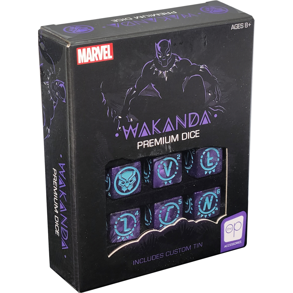 Black Panther Premium Dice Set - Entertainment Earth