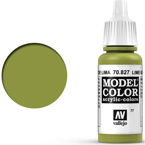 Vallejo Model Color Paint: Lime Green, Accessories & Supplies