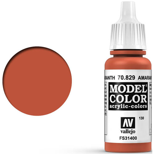 Vallejo Model Color Paint: Amarantha Red