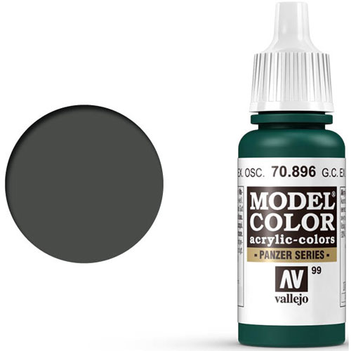 Vallejo Model Color Intermediate Green 70891 for painting miniatures