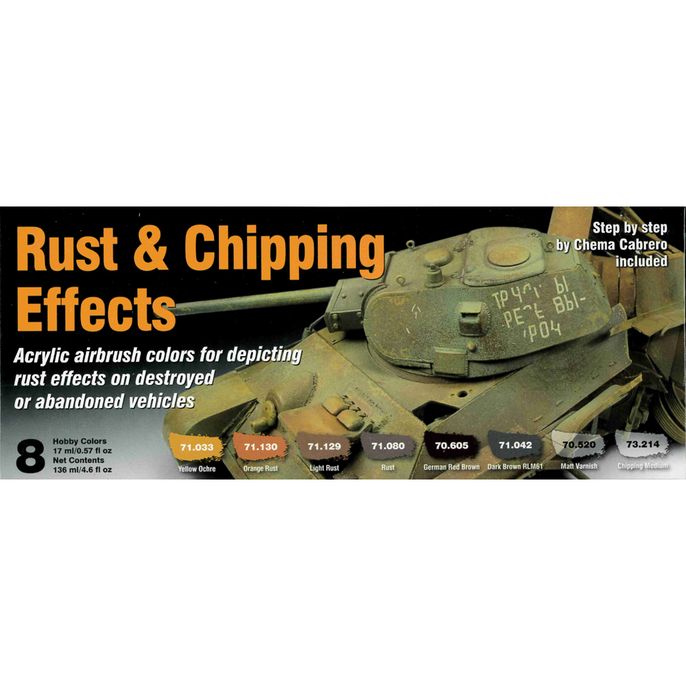Vallejo Air: Rust & Chipping Effects (8) (Spring Cleaning Continues Sale)