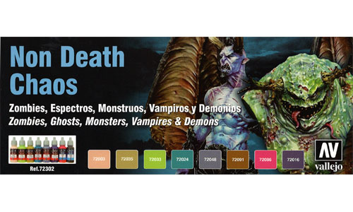 Vallejo Game Color - Non-Death Chaos Paint Set – Not Just Gamin