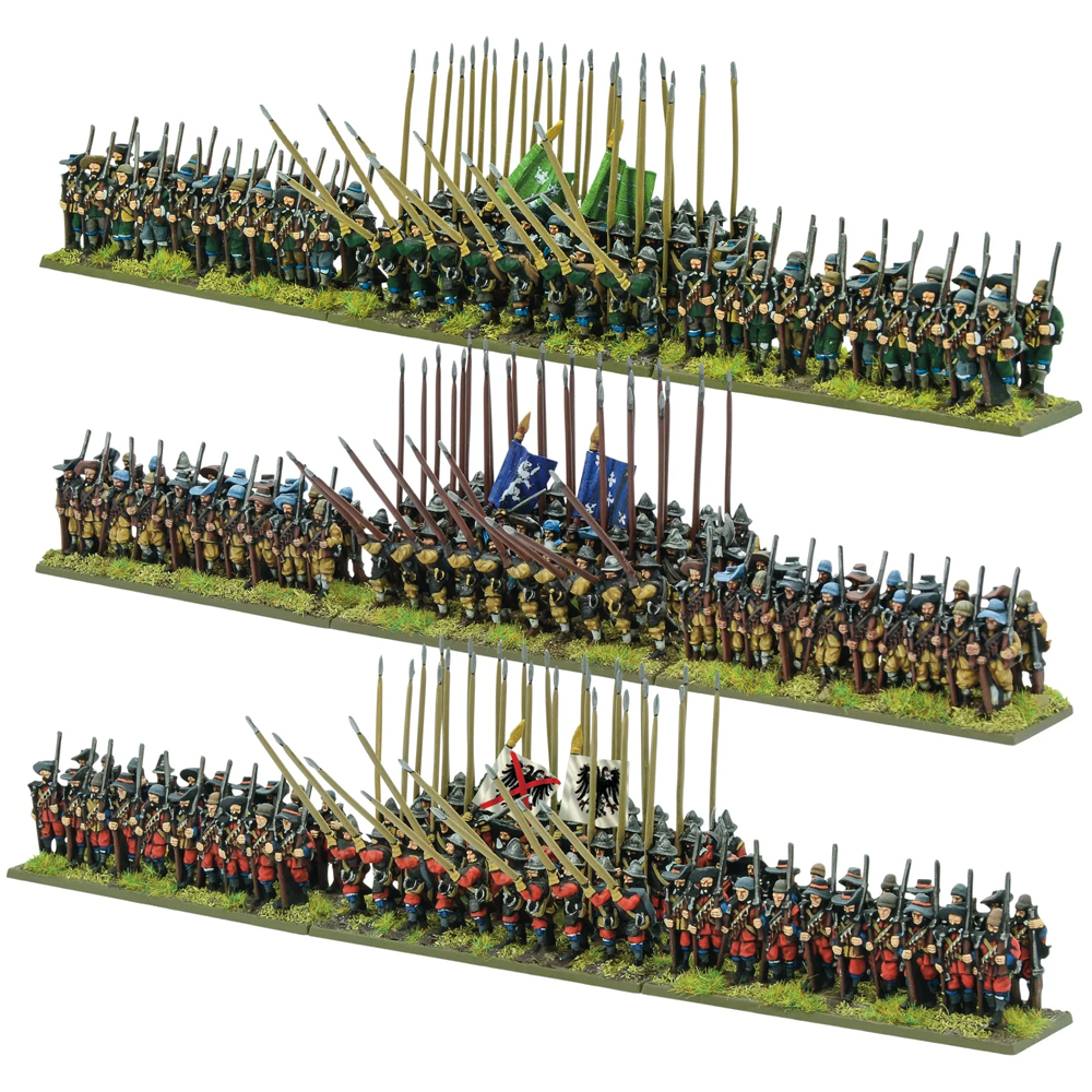Pike & Shotte Epic Battles: Thirty Year's War Infantry Battalia (Clearance)