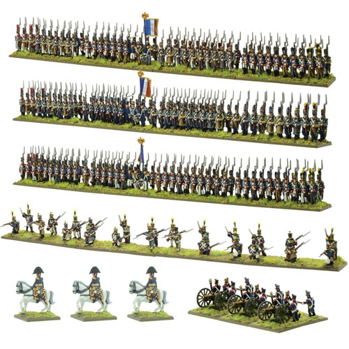 Black Powder Epic Battles: Waterloo - French Infantry Brigade (Game On! Sale)