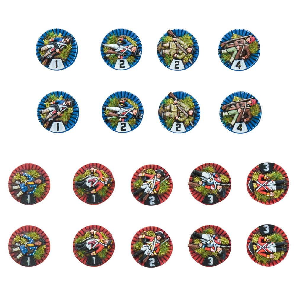 Black Powder Epic Battles: Revolution! Casualty Markers (Preorder)