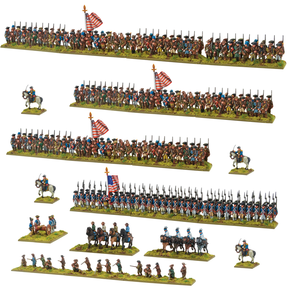 Black Powder Epic Battles: Revolution! Continental Army Brigade (Preorder)