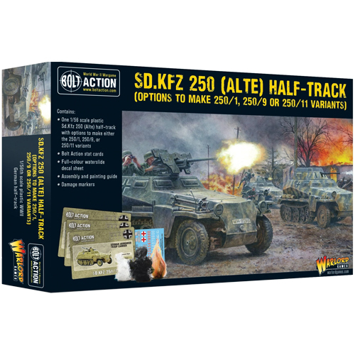Bolt Action: German - Sd.Kfz 250 (Alte) Half-Track (250/1,250/9, or 250/11)