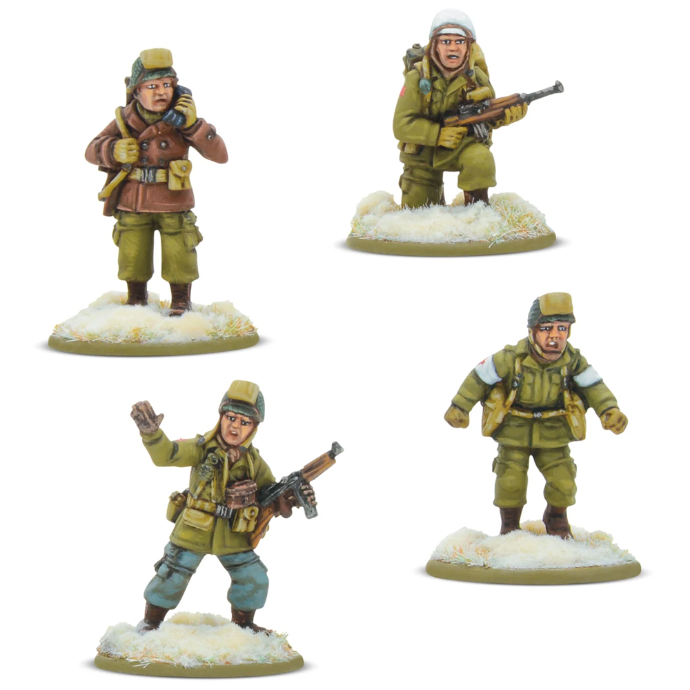 Bolt Action: US Airborne (Winter) HQ