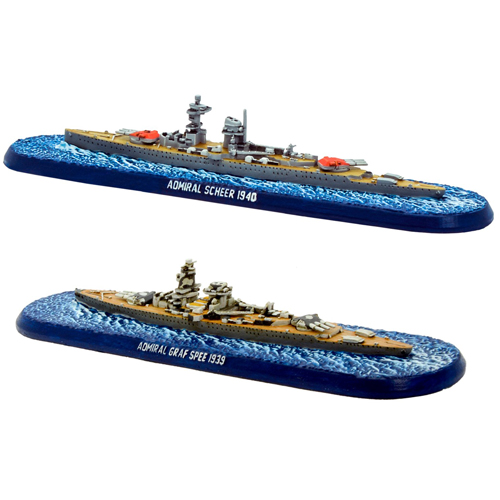 Victory at Sea: Kriegsmarine - Admiral Graf Spee & Admiral Scheer (Last Chance)