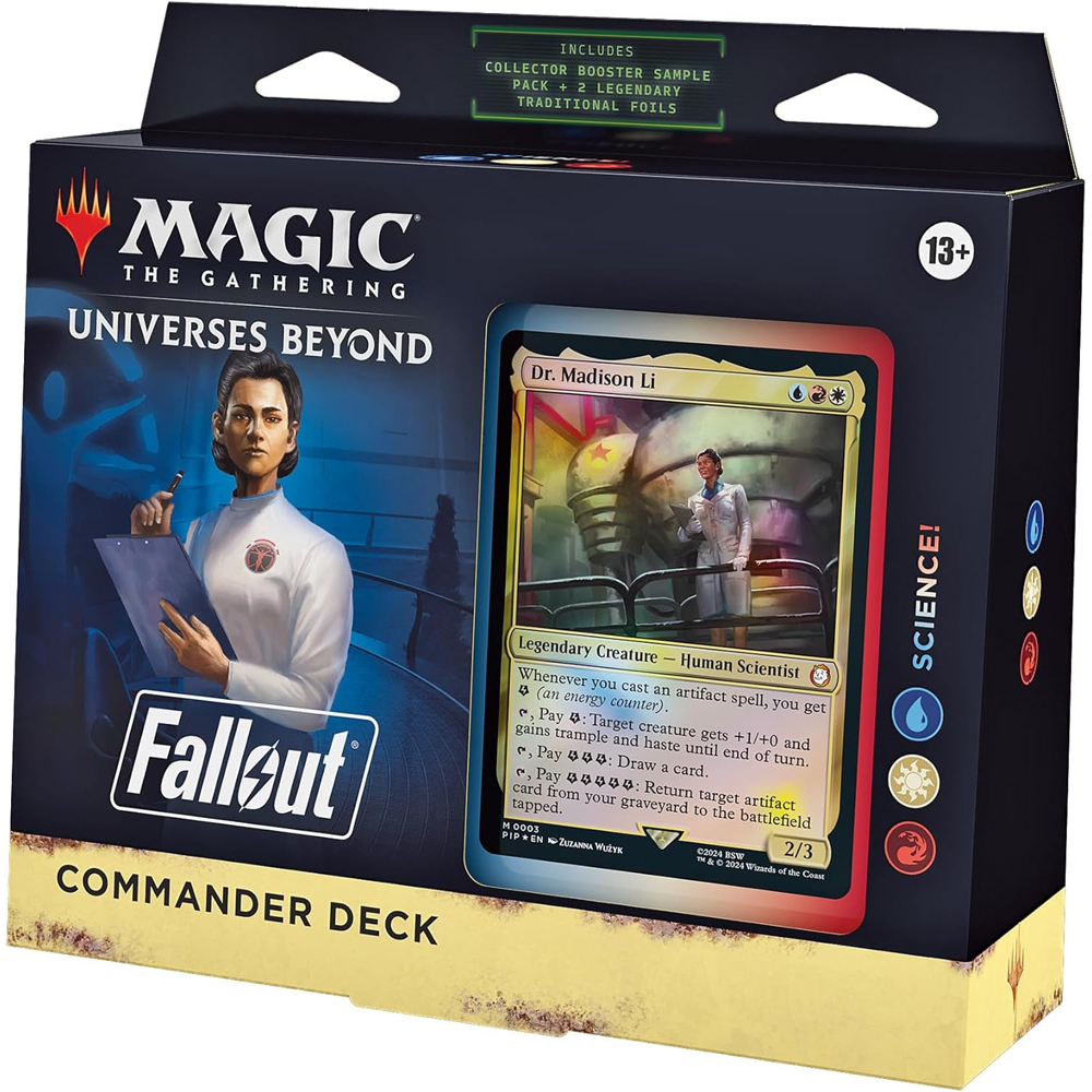 Magic the Gathering: Universes Beyond Fallout Deck - Science!, Card Games