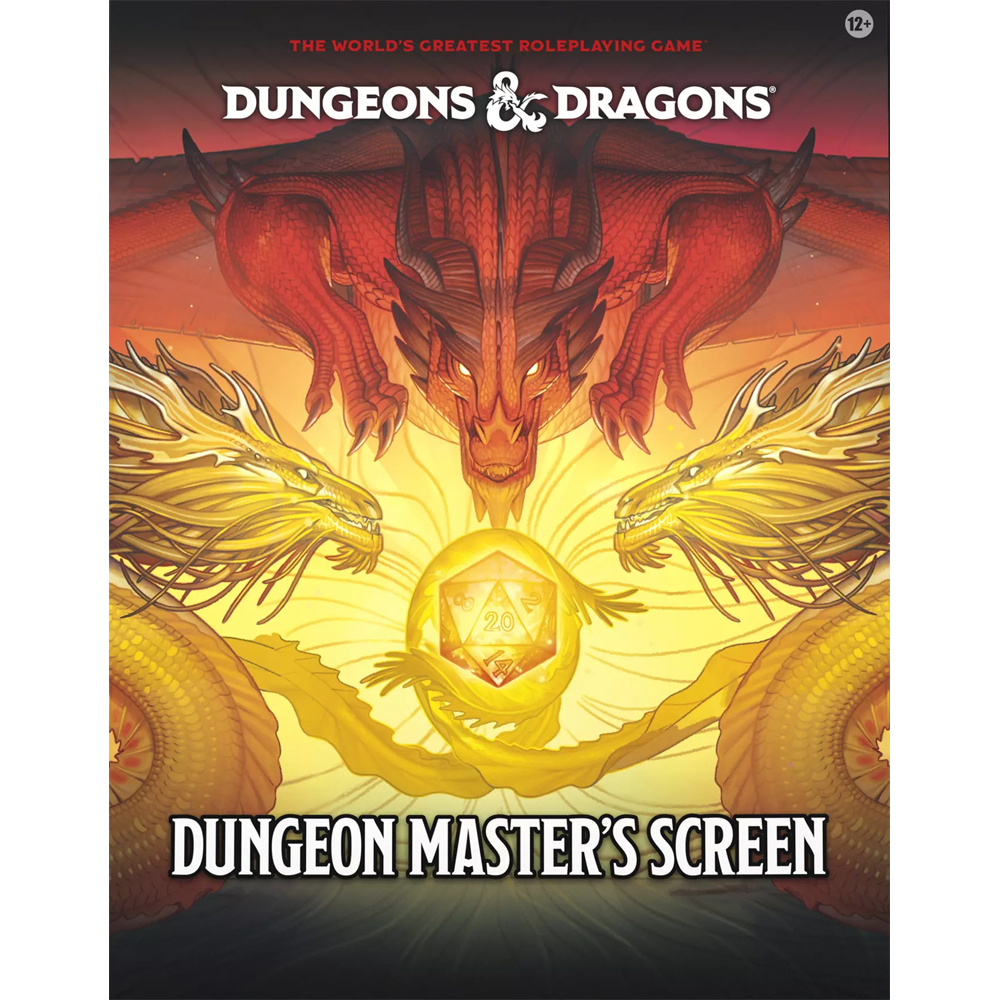 Outlet Lot of Five 4th Edition Dungeons and Dragons Books, Plus Dungeon Master Screen