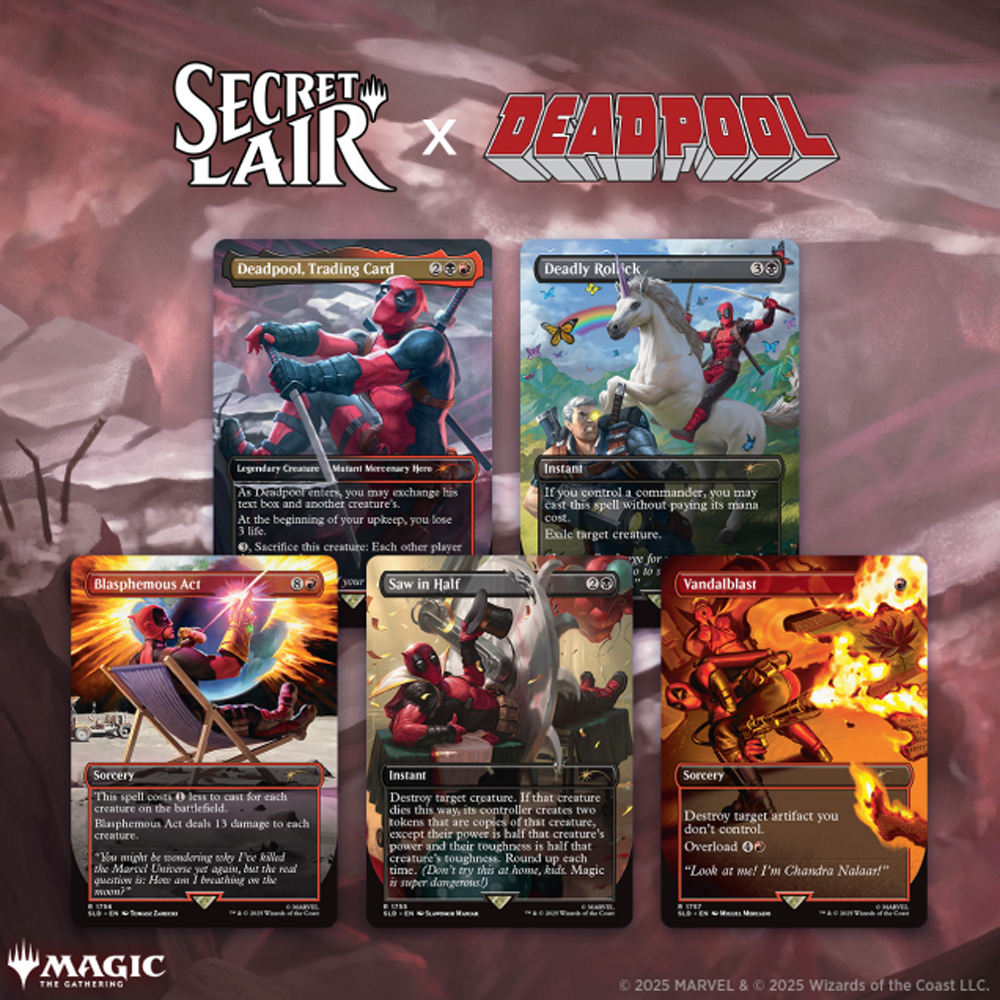 MTG: Secret Lair X Marvel 6, Nonfoil (New Arrival)