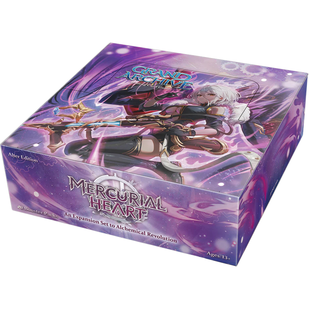 Grand Archive TCG: Mercurial Heart, Alter Edition - Booster Box (20) (Preorder)