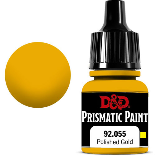 D&D Prismatic Paint: Polished Gold (Metallic) (8ml)