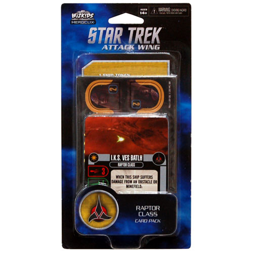 Star Trek Attack Wing: Klingon - Raptor Class Card Pack (Clearance)