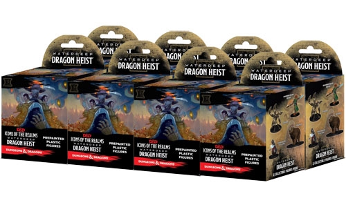  WizKids D&D Icons of The Realms: Waterdeep Dragon Heist City of The  Dead Premium Set : Toys & Games