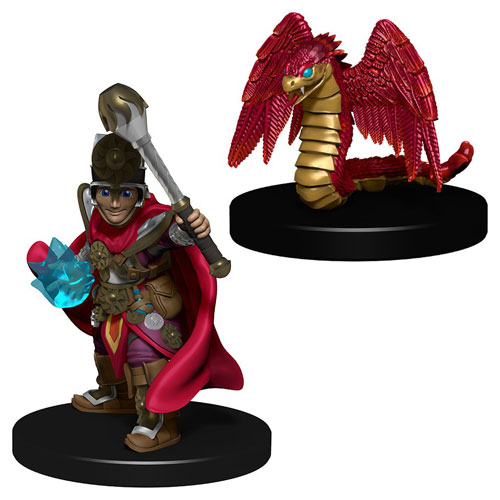 Wardlings: Boy Cleric & Winged Snake