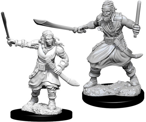 6pc Bandits Set - 28mm 32mm Resin DnD Miniature | Dungeons and Dragons