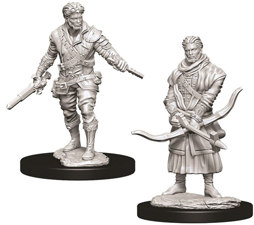 D&D Minis: Nolzur's Marvelous Unpainted Miniatures, W9 Female Human  Fighter