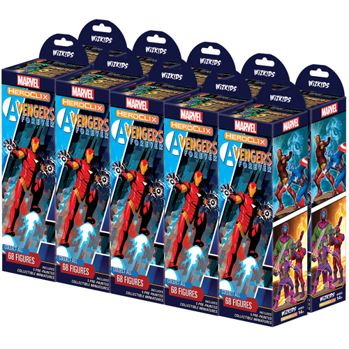 Marvel HeroClix: Avengers Forever - Booster Brick (10) (Clearance)