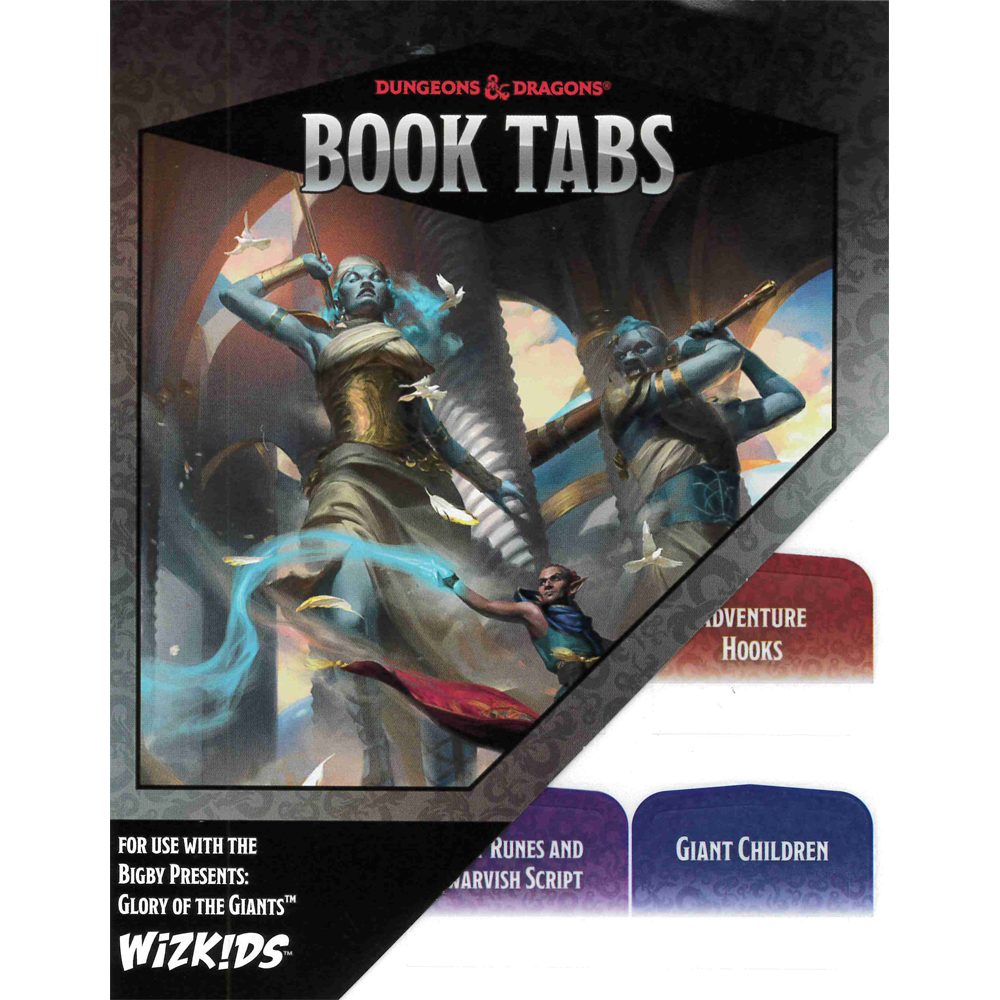 D&D Book Tabs: Bigby Presents Glory of the Giants