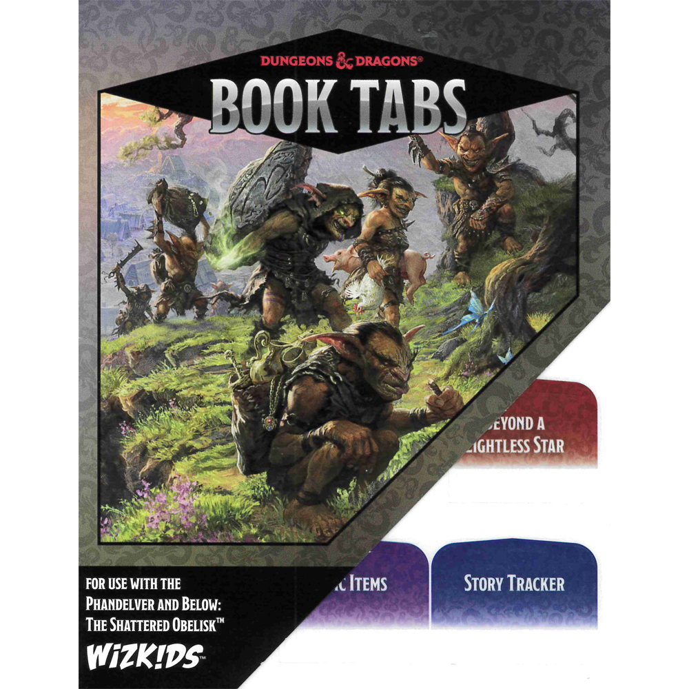 D&D Book Tabs: Phandelver & Below: The Shattered Obelisk