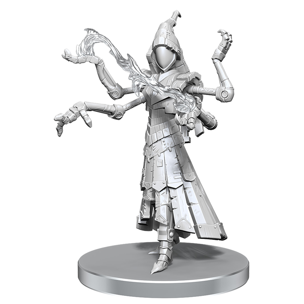 Pathfinder Battles Deep Cuts Unpainted Minis: W26 Clockwork Mage (Preorder)