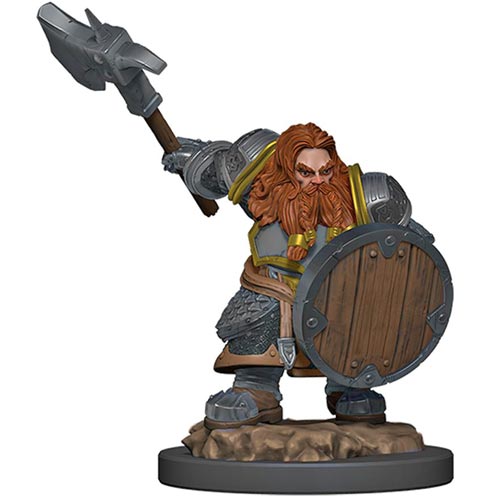 D&D Premium Painted Figure: W5 Male Dwarf Fighter | Table Top