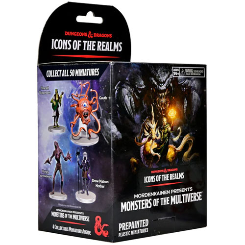 D&D Icons of the Realms Miniatures: Mordenkainen Presents Monsters of the  Multiverse - Booster Pack