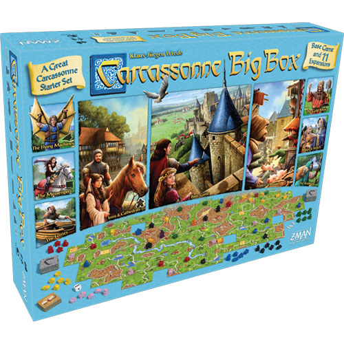 Carcassonne Big Box 17 Board Games Miniature Market