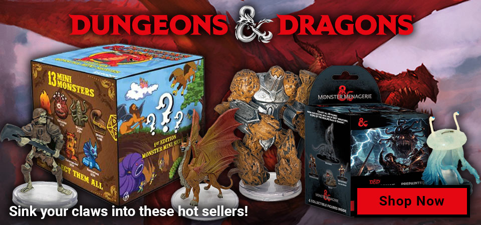 Que peut on trouver sur les D&D miniatures ?