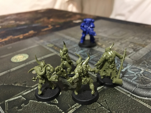 Warhammer 40K Starter Set Know No Fear - Death Guard and Space